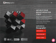 Tablet Screenshot of decographic.net